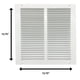 thumbnail image 2 of Parrilla Air Return Rocky Mountain Goods, 30 x 30 cm, acero blanco, 2 of 6