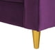 thumbnail image 4 of Sofa Retro 3 Cuerpos Felpa 01 Morado, 4 of 5
