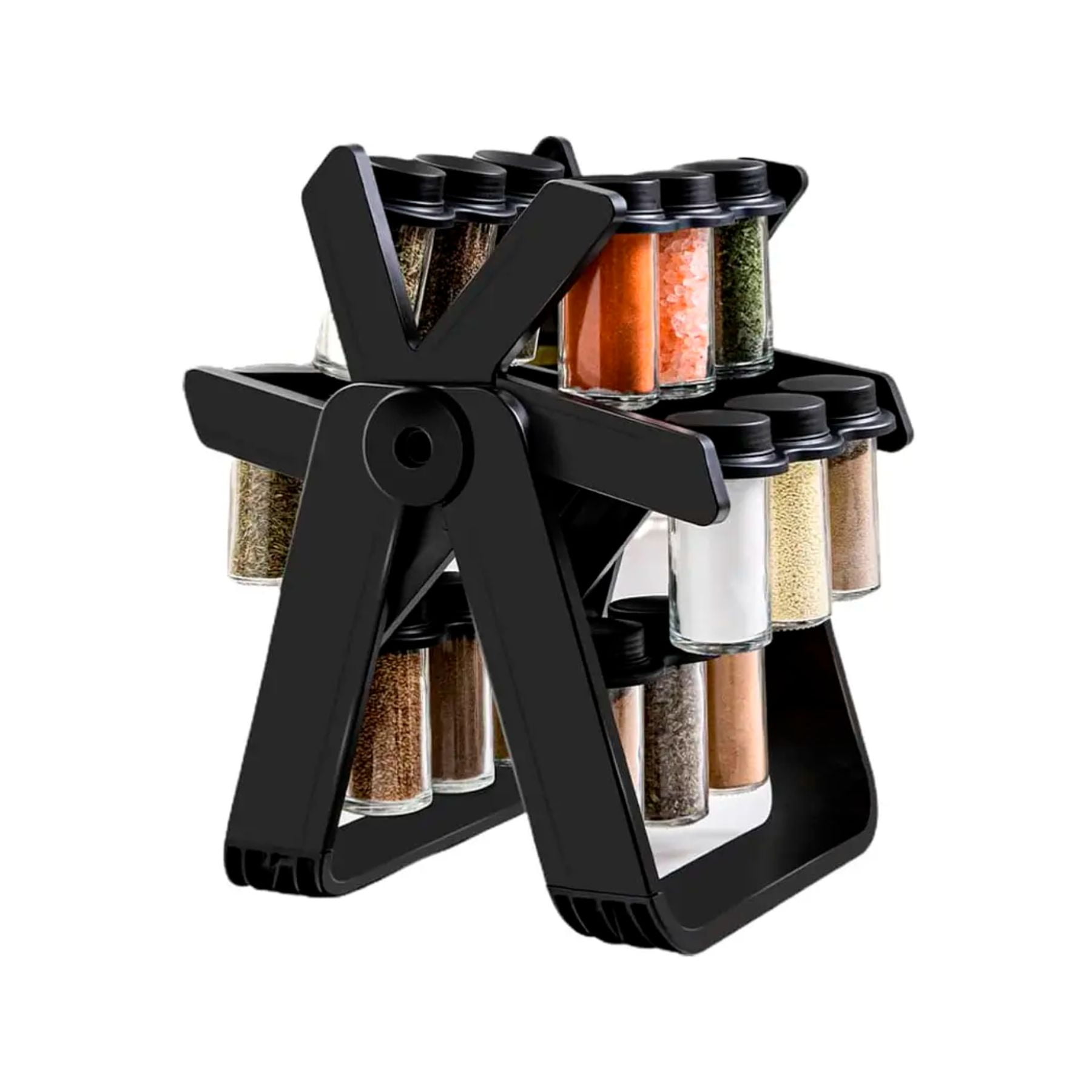 Disparo - Rack Especiero Condimentero Giratorio 18 Frascos Multiuso