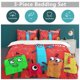 thumbnail image 5 of Number Block Bedding Set Duvet Cover Comfortable and Lightweight Cartoon Bedding 3 Piece Bed Set, 5 of 5