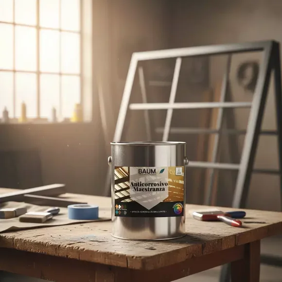 Galon Anticorrosivo Estructural Maestranza - Ocre - AC-3 - Pinturas Profesionales Chile