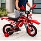 thumbnail image 5 of Bicicleta Aro12 Bicimoto Con Ruedas Estabilizadoras Infantil Roja, 5 of 5