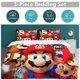 thumbnail image 5 of Super Mario 3-Piece Comforter Set for Bedroom Super Mario Bedding Set for Kids Adults Soft Microfiber Duvet Cover Set with Zipper Closure, 5 of 5