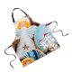 thumbnail image 4 of Delantal De Navidad, Cocina Unisex Bib Delantal Cuello Ajustable Cocidón Regalo 8, 4 of 5