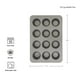 thumbnail image 2 of Molde para magdalenas KitchenAid de acero aluminizado antiadherente para 12 tazas, 2 of 3