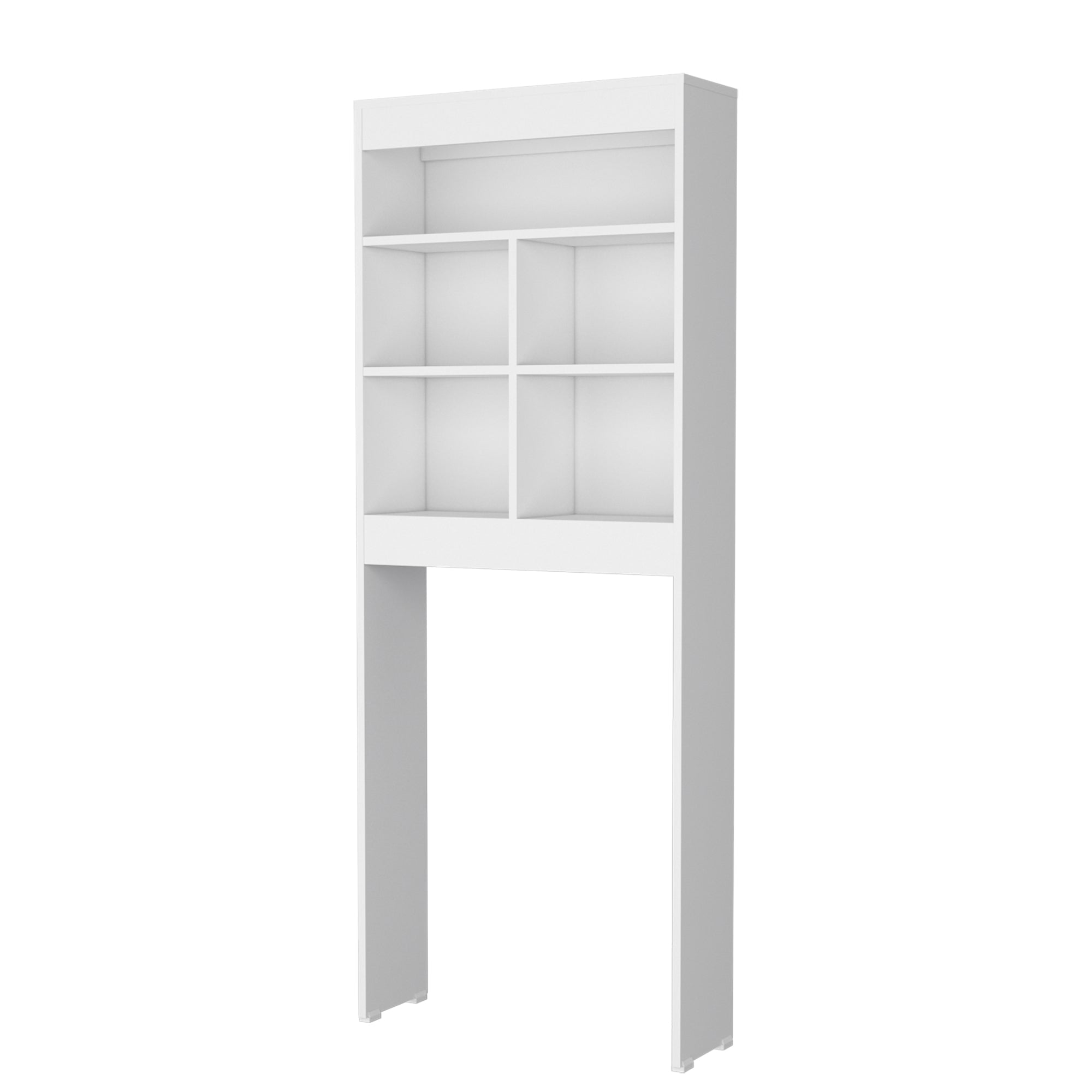 Fmfurniture - Estante Wc 5 Repisas Fm-014b - Blanco