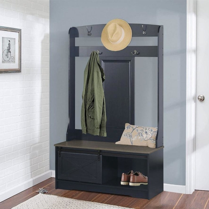 Msa Muebles Santa Ana - Aparador Perchero Antique Black