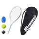 thumbnail image 4 of Pelota De Rebote Para Entrenador De Tenis Con Raqueta, Juego De Reboteador De Tenis Para Parque Y Jardín, Color Rosa, 4 of 4
