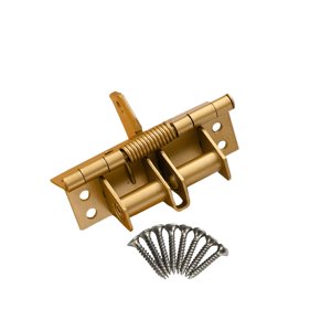 Bothyi - Bisagra De Puerta Con Resorte De Cierre Automático, Cierre Automático Para Gabinetes De Baño De Cocina, Amarillo