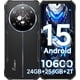thumbnail image 1 of Smartphone FOSSIBOT F109S 24 GB + 256 GB Android 15 6,75 ", 1 of 9