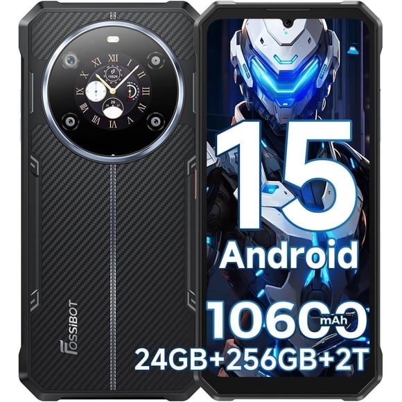 Smartphone FOSSIBOT F109S 24 GB + 256 GB Android 15 6,75 "