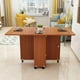 thumbnail image 4 of Mesa de comedor plegable café 140x80x77 cm, 4 of 4