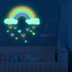thumbnail image 2 of 1pc Rainbow Clouds and Love Hearts Luminous Wall Stickers - Self-Adhesive Decorations for Bedroom, Living Room, and More, 2 of 3