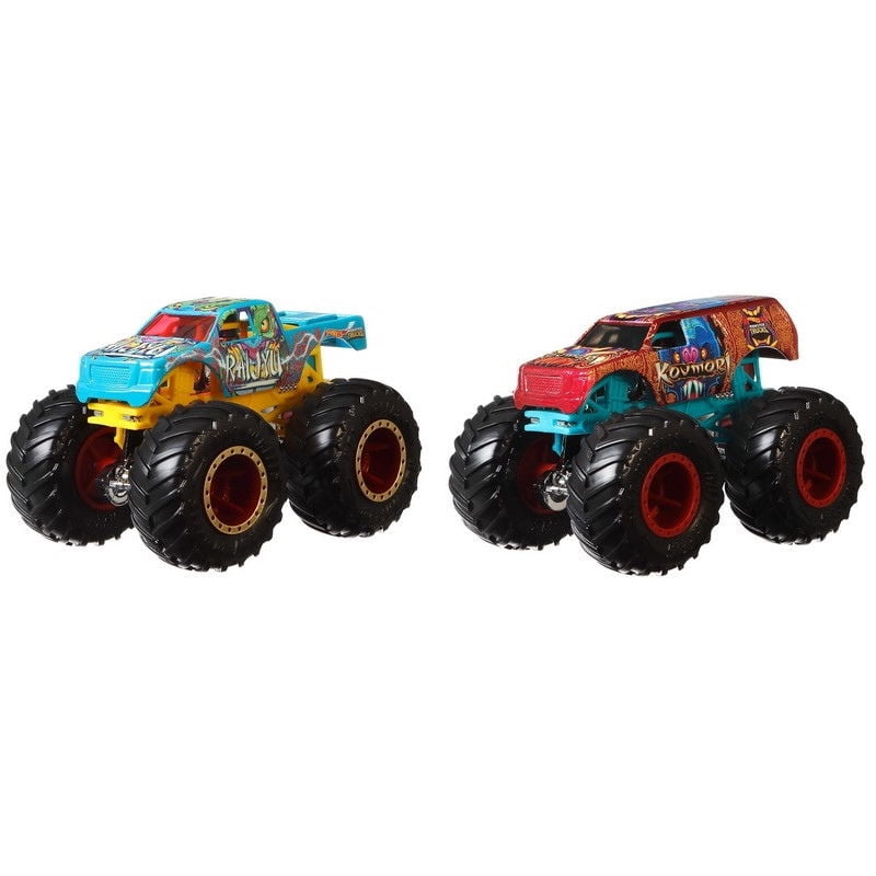 Hot Wheels - Vehículo Monster Trucks 2