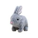 thumbnail image 2 of Juguete De Conejo Interactivo Muñeco De Conejito De Peluche Para Fiesta Favores Festival Gris, 2 of 5