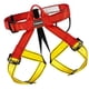 thumbnail image 2 of Arnés De Escalada Cinturón De Seguridad Escalada De árboles Rappel Equipar Rojo Amarillo, 2 of 5