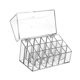 thumbnail image 2 of Soporte Para Lápiz Labial Caja De Almacenamiento De 18 Compartimentos Organizador Transparente Para Brillo De Labios, 2 of 2