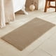 thumbnail image 1 of Alfombra de baño TYUU Waffle, caqui, 48 x 24 cm, antideslizante, superabsorbente, 1 of 9