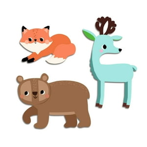 Stickers Animales Del Bosque Djeco
