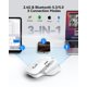 thumbnail image 2 of Ratón inalámbrico TECKNET Bluetooth recargable blanco, 2 of 8