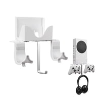Hosanwell - 4 En 1 Xbox Series S Wall Mount Bracket Stand Bundle Set, So