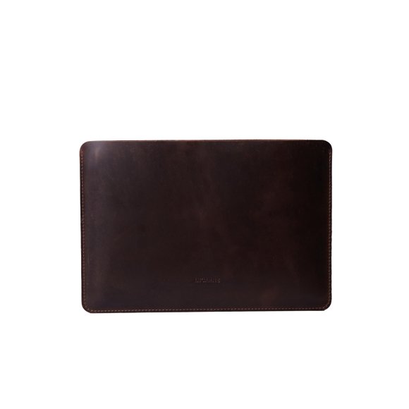 Funda para portátil INCARNE de 33 cm, cuero marrón, 13" para MacBook