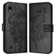 thumbnail image 5 of Funda cartera mariposa para Samsung Galaxy A10 con soporte y ranuras para tarjetas Negro, 5 of 5
