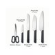 thumbnail image 3 of Set de cuchillos de cocina Caraway 14 piezas, acero alemán y madera, 3 of 8