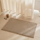 thumbnail image 1 of Alfombra de baño TYUU estilo gofre beige 91 × 61 cm antideslizante, 1 of 9