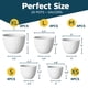 thumbnail image 2 of Macetas Apilables 20 Unidades Para Interior Y Exterior, 2 of 7
