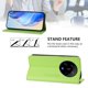 thumbnail image 3 of Funda Billetera con Soporte para Xiaomi 14 Ultra Bloqueo RFID Plegable Verde claro, 3 of 6