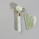 thumbnail image 1 of Natural Jade Face Roller Gua Sha Scraper Set Masssager for Face Neck Body Skincare Beauty Guasha Massage Tool Facial Slim Lift, 1 of 3