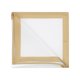 thumbnail image 4 of INSPIRE CHIC Pañuelos de Bolsillo Ligeros para Hombres con Bloque de Color Blanco para Boda Formal Dorado Talla Única, 4 of 4
