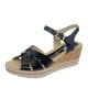 thumbnail image 1 of Sandalia Negro Vía Franca, 1 of 4