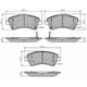 thumbnail image 1 of Pastillas Freno para auto MOTAQUIP LVXL1432, 1 of 2