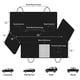thumbnail image 5 of Funda De Asiento De Coche Para Perros Femular Impermeable Y Antideslizante Con Almacenamiento, 5 of 7