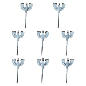 Bothyi - 8X Garras Para Bombo Accesorios Para Instrumentos De Percusión Resistentes Al Desgaste M5