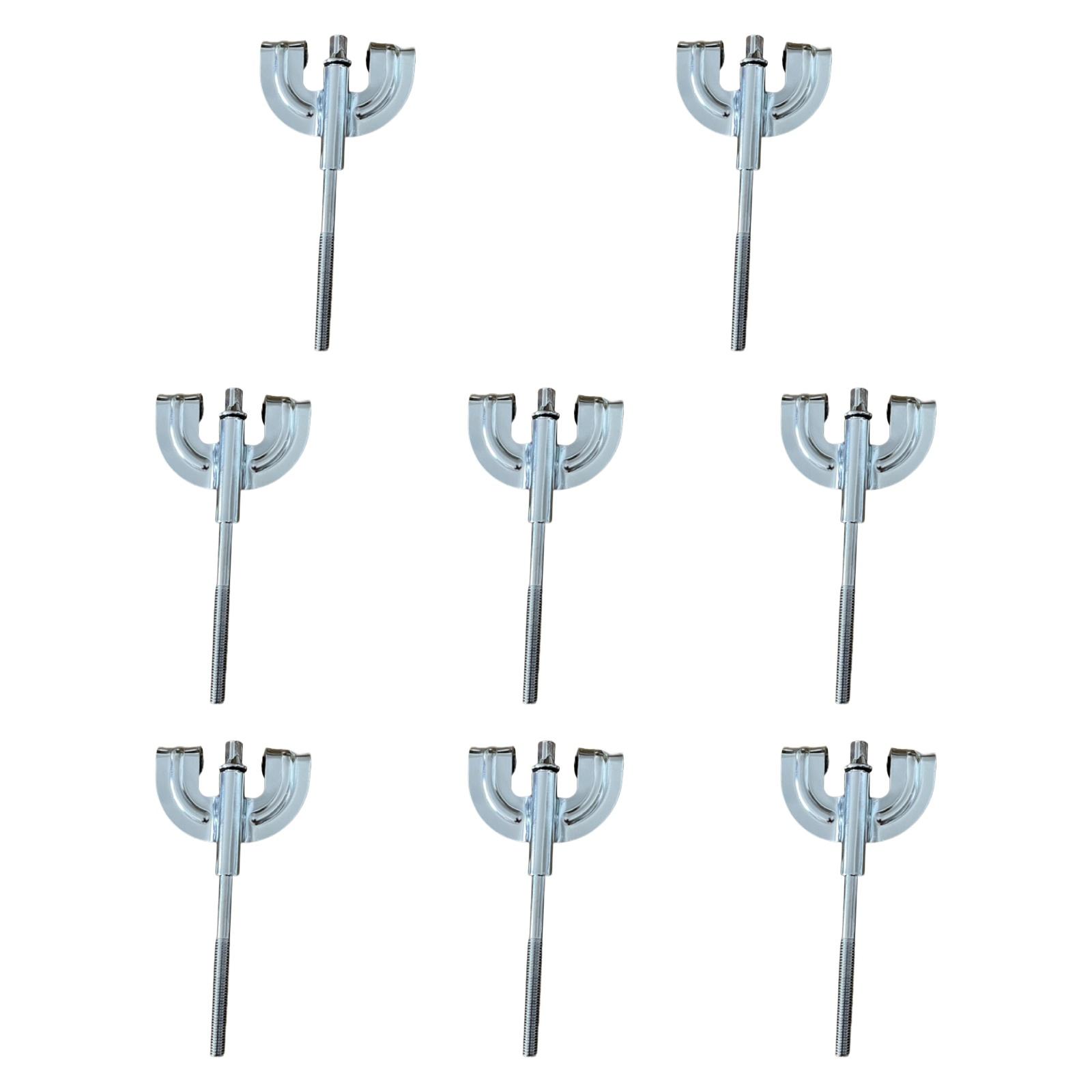 Bothyi - 8X Garras Para Bombo Accesorios Para Instrumentos De Percusión Resistentes Al Desgaste M5