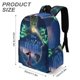 thumbnail image 3 of Deseo-theme Backpack, Campus style schoolbag Bookbag with Adjustable Shoulder Straps And Large Zip Compartment, Unisex Travel Bags.42x30x15cm, 3 of 6
