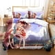 thumbnail image 1 of Anime Game Touhou Project Bedding Set Duvet Cover Bed Set Quilt Cover Pillowcase Comforter Boys Adult Bed Sheets, 1 of 5