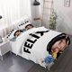 thumbnail image 1 of 3pcs Felix Pattern Duvet Cover Set - Bedding Set for Home Decor Camping Soft Decor, 1 of 1