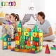 thumbnail image 2 of Set de construcción magnético FNJO 110 piezas con azulejos magnéticos para niños, 2 of 7