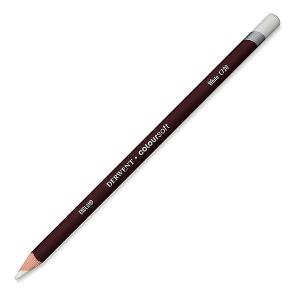 Lápiz De Color Coloursoft - Derwent C720 White