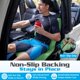 thumbnail image 3 of Funda de asiento de coche HAPPEGEAR impermeable verde, 3 of 8