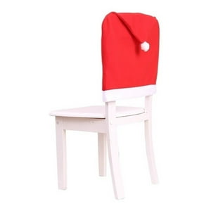 Genérico - X4 Fundas De Sillas Navidad Cubre Silla Funda De Sillas