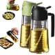 thumbnail image 1 of Pulverizador de aceite de oliva TrendPlain, cristal de 470 ml, para cocinar, color negro, 1 of 7