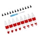 thumbnail image 1 of Hélice Plegable Rc Fiber Quick Release Para Dji Mavic Mini Blanco Rojo, 1 of 5