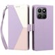 thumbnail image 3 of Funda Cartera para Honor 400 Smart con Cierre Magnético, Tricolor, Morado, 3 of 6