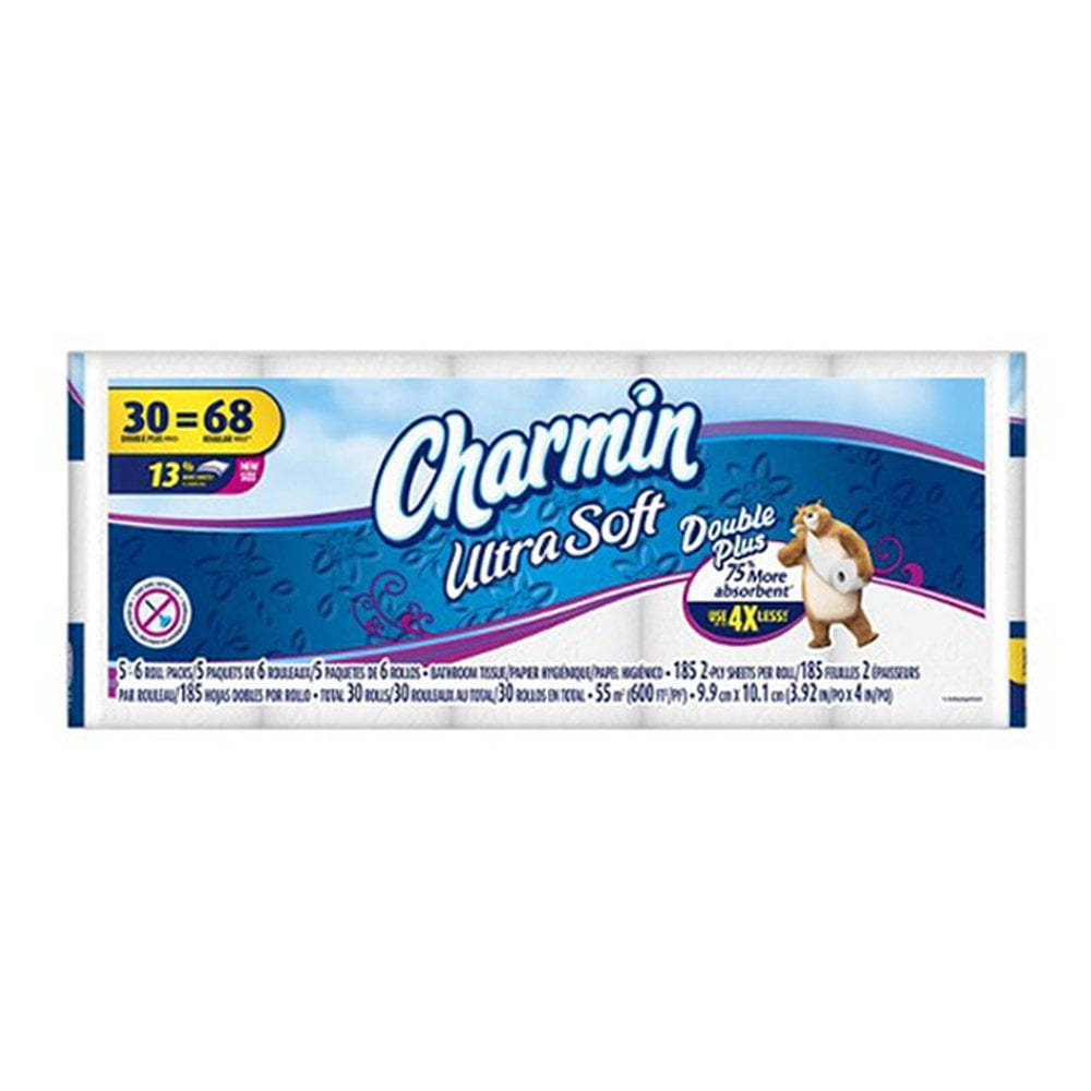 Papel Higiénico Charmin Ultra Suave 30 Rollos Doble Plus