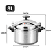 thumbnail image 5 of Olla A Presion Belug  Cacerola Aluminio 8 Litros Cocina Chef Choice Plateado, 5 of 5